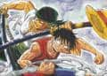 Zoro und Ruffy