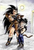 DB SF: Gohan und Radditz die 2te