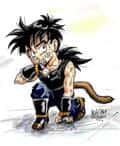 Gohan beim Training