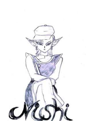 Nishi no Kaioshin(mit Hut XD)