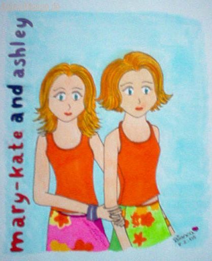 Mary-Kate and Ashley