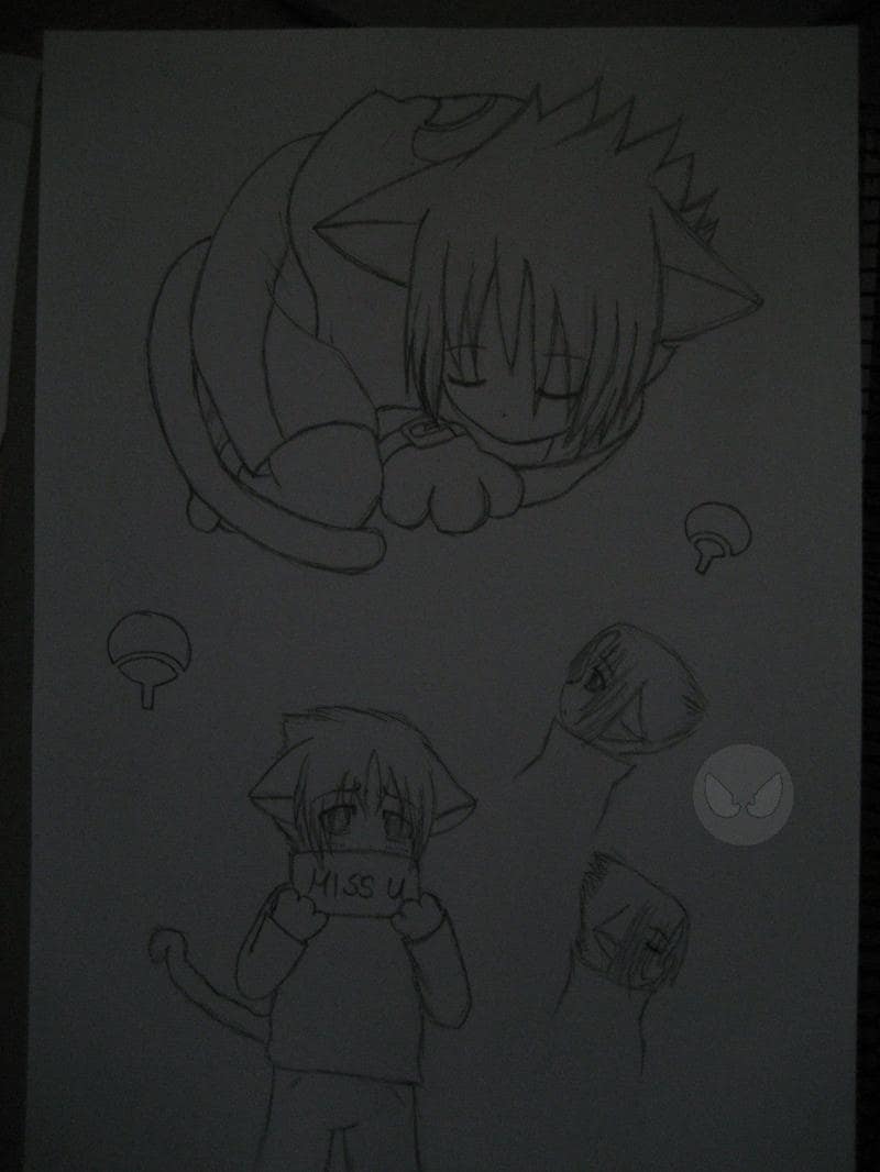 Neko Sasuke - Skizzen