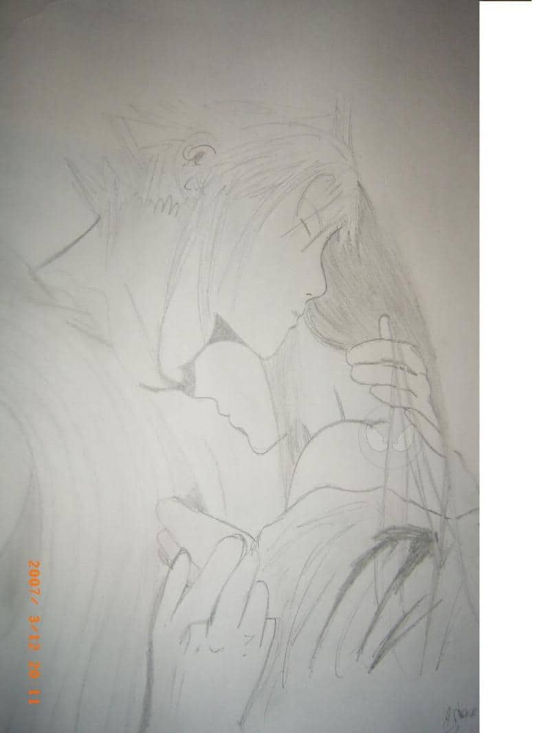 Cloud und Tifa...mal wieder...noch son Bild von den Beiden^^