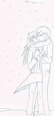Gentle Love in snow