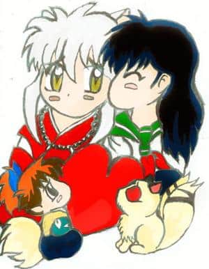 Inu Yasha und Kagome ^^