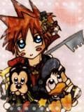 Klein Sora mit Donald und Goofypüppchen ^^