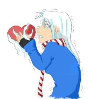 Please, heart, wake up from your icy dream...