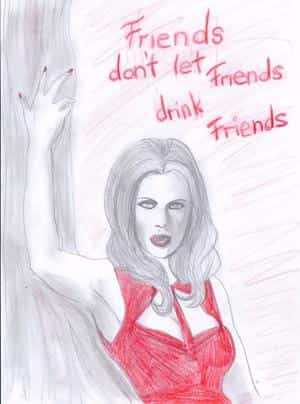 Happy Halloween - Friends don't let friends drink friends