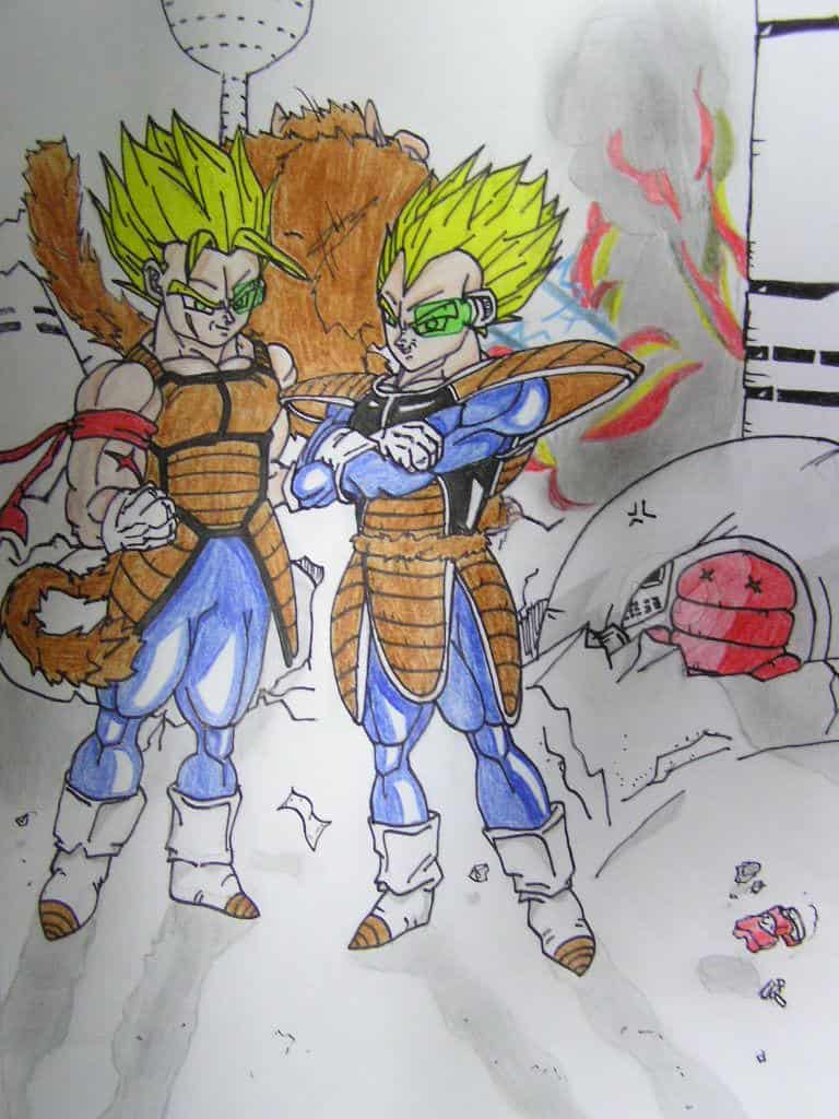 Kakaroth and Vegeta
