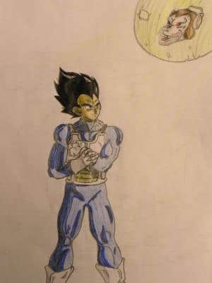 Vegeta and the Ozaru