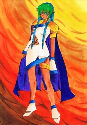 Arai Isis Nefreti ; Königin von Syrien