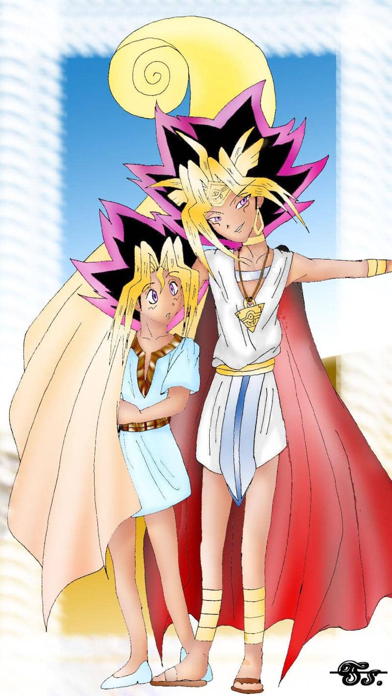Atemu und Yugi