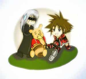Riku, Sora und Pooh? Oo