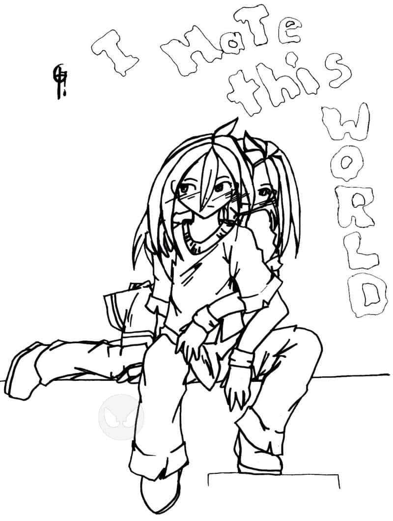 i hate this world...