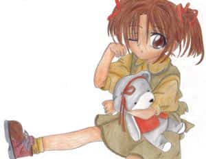 kleines mädchen Senn