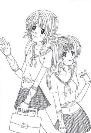 teens in Matrosenkleider für Heli