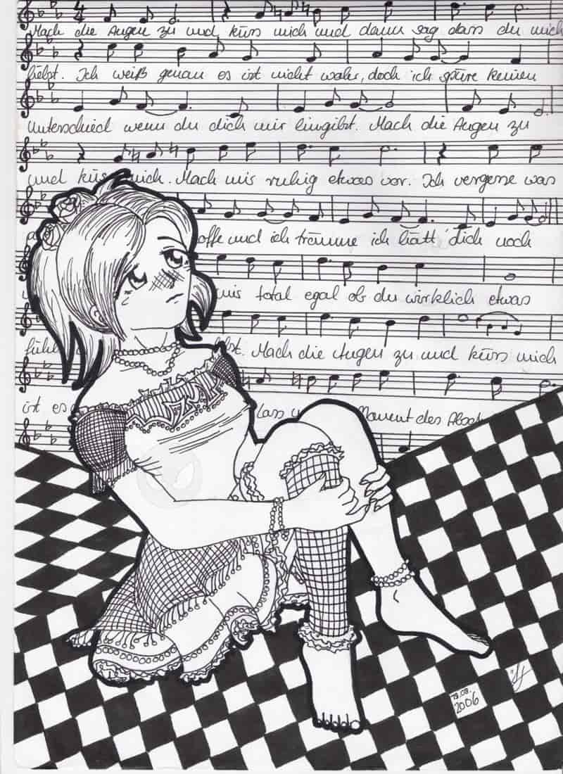 mach die augen zu und küss mich