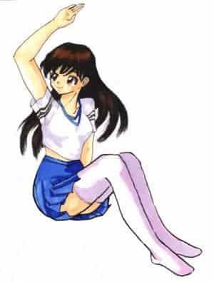 minako sitting