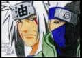 Jiraija und Kakashi