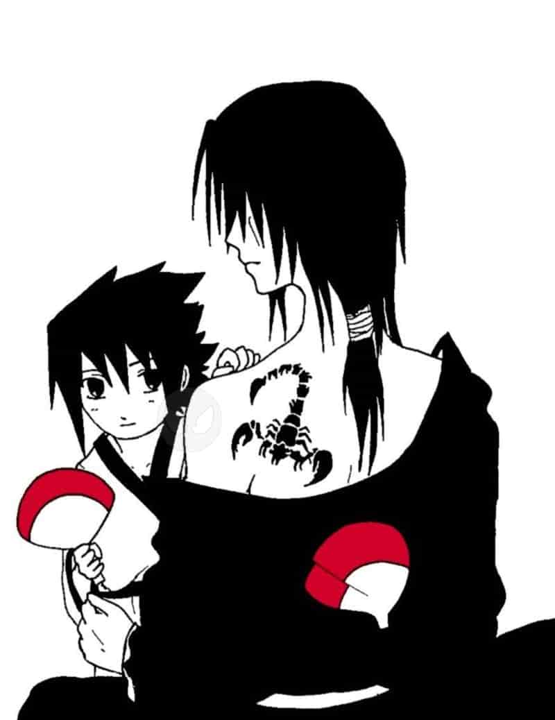 klein-sasuke & itachi *popart*