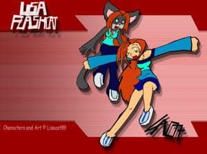 Lisa Flashcat Wallpaper
