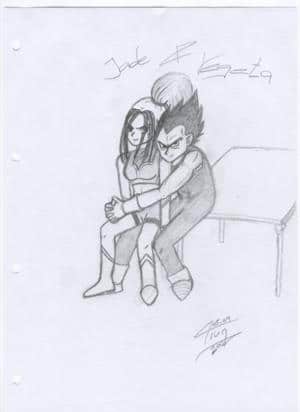 Jade & Vegeta (ein paar)