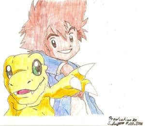 Tai und Agumon