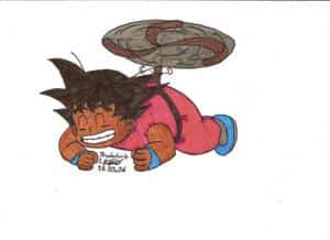 Son Goku\'s Schwanz fliegt ^^