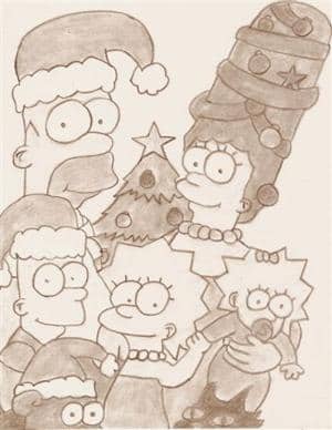 Simpsons Christmas