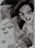 SSJ3 und SSJ4 Son-Goku