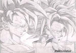 Goku und Trunks