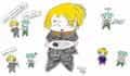 Zoro and Sanji Chibis