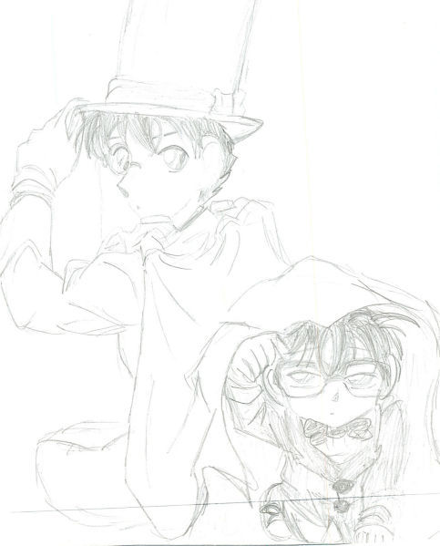 Kid (*schwärm*) und Conan (niedlich...*hihi*)