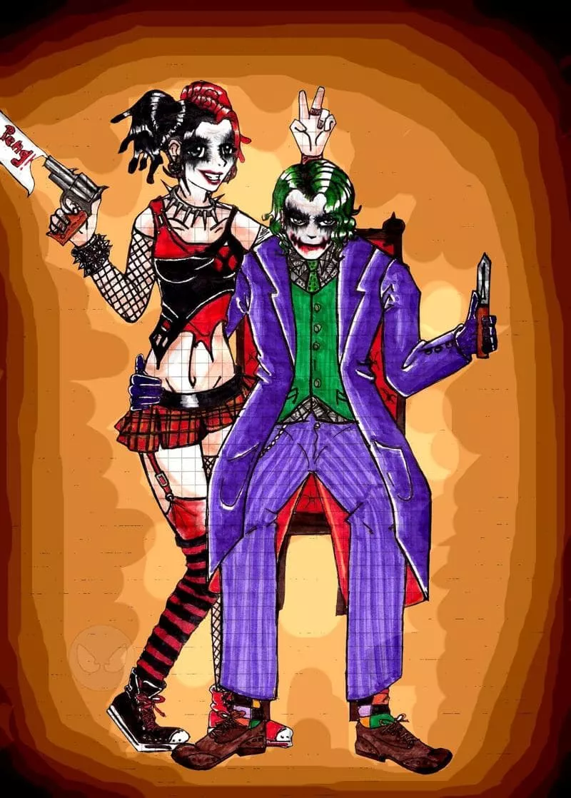 Joker und Harley Quinn