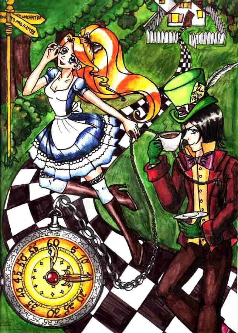 Alice und der Mad Hatter (Tic Toc)