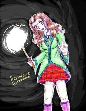 Hermione in kampfposition *gg*