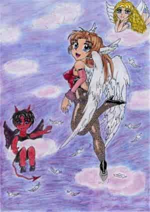 Engelchen und Teufelchen