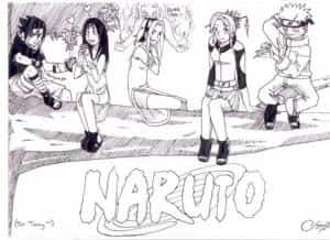 naruto gruppenbild mit mia und der trang