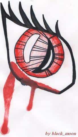 blody eye