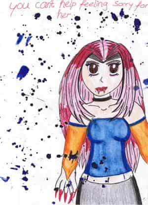 You can\'t help,feeling sorry for her