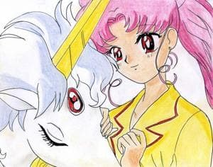 Chibiusa und Pegasus