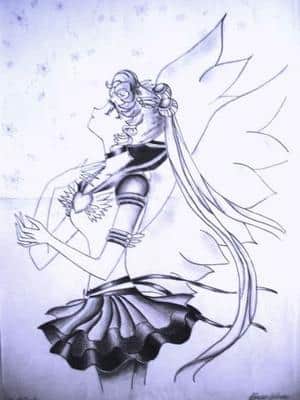 Sailor Moon Blue Touch