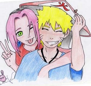 Sakura and Naruto