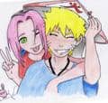 Sakura and Naruto
