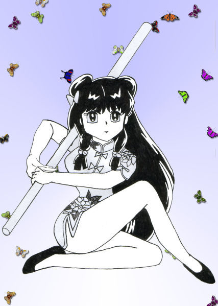 Shampoo im Manga-Stil