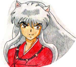 Inuyasha Grinst
