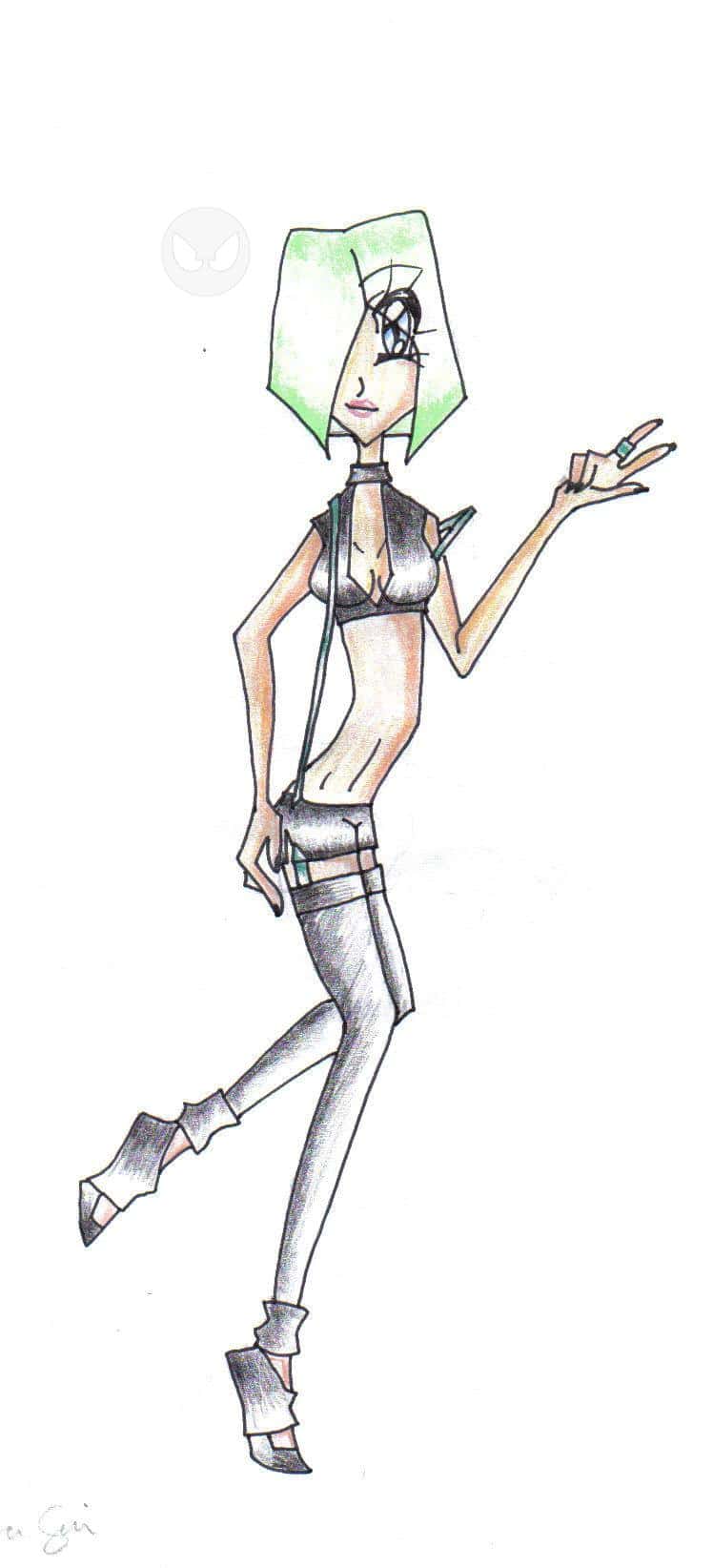 Öh... Ja! Grün... XD