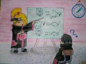 Dei-chan is teaching Ita