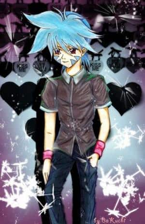 "Rache." *knapp meint* *vorfährt* *Hand reicht*