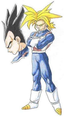 Vegeta und Trunks